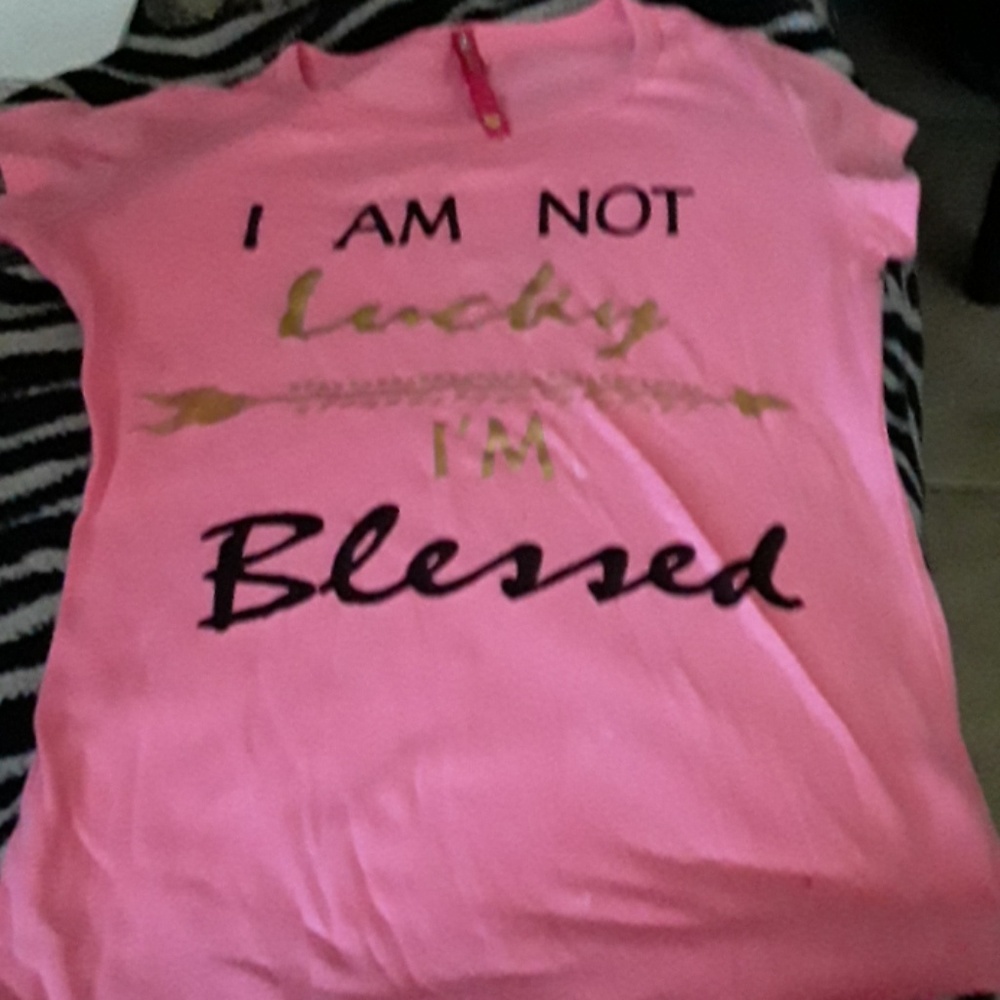 Pink tee